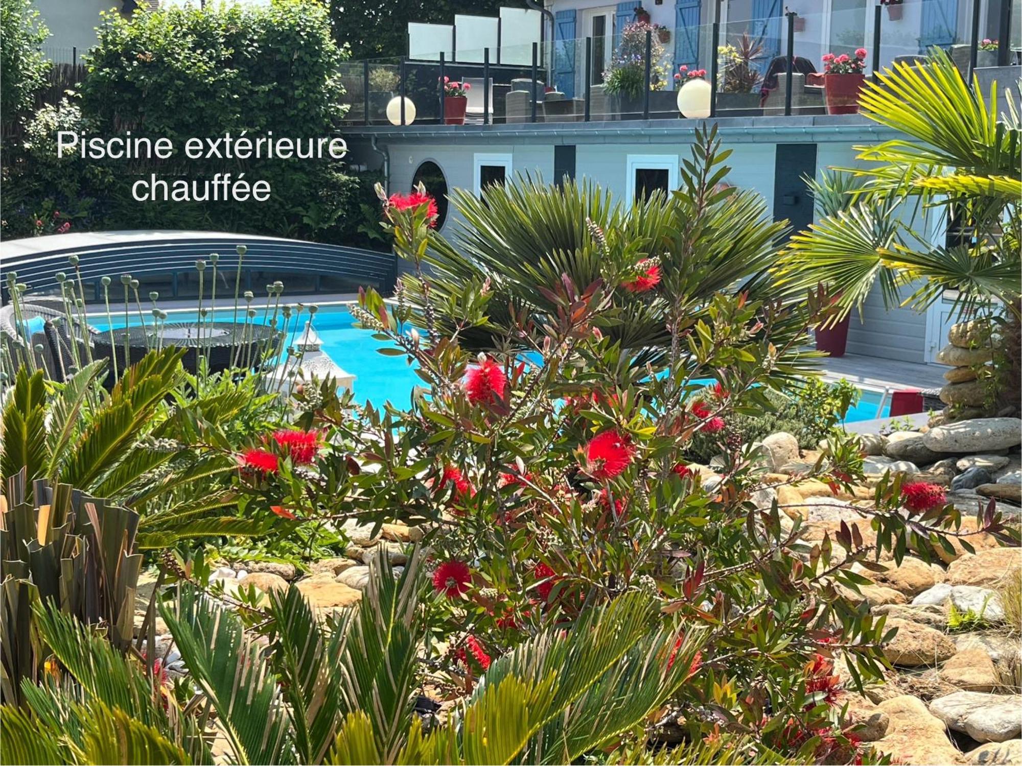 Hotel La Piscine Villers-sur-Mer Bagian luar foto