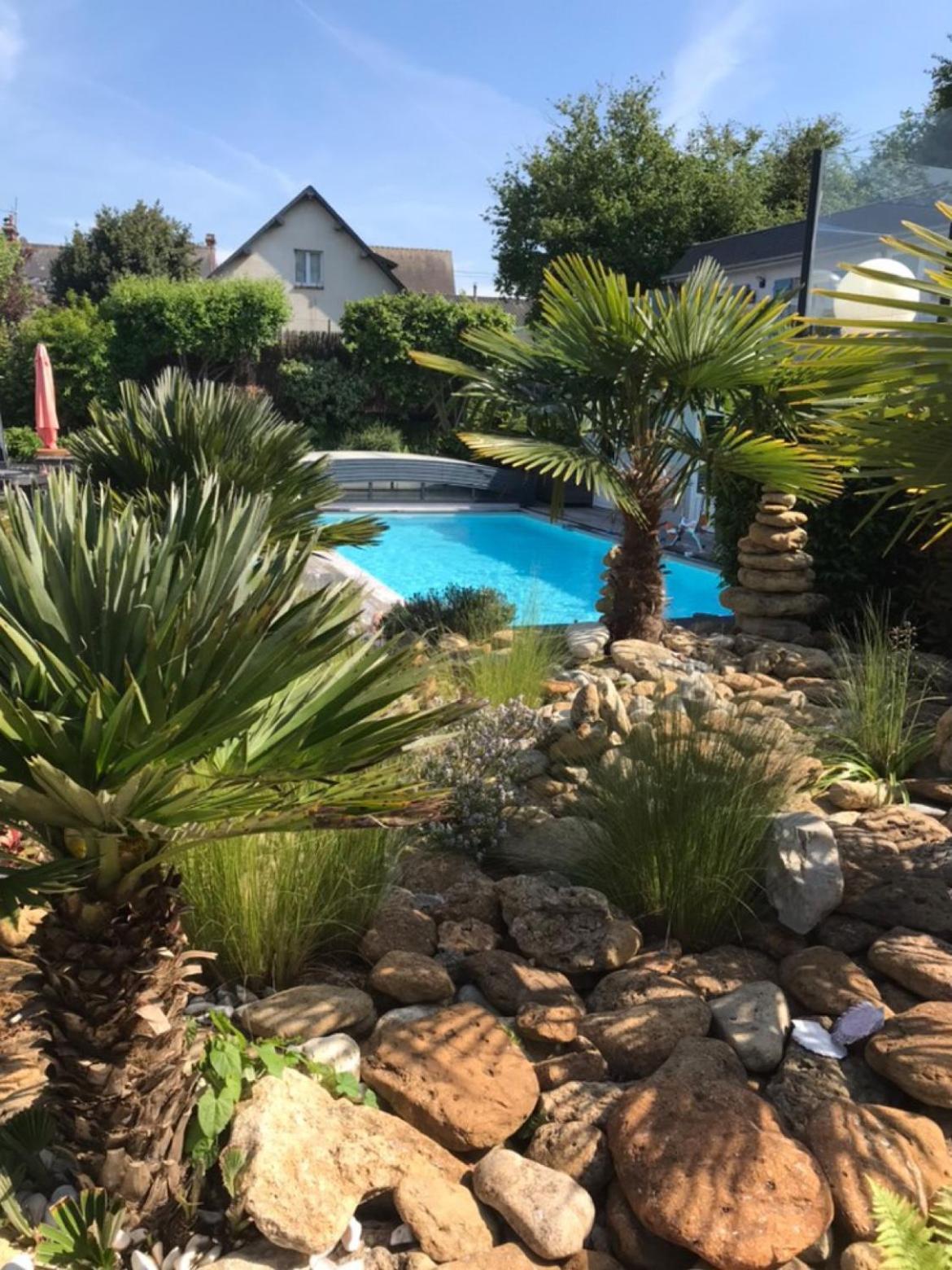 Hotel La Piscine Villers-sur-Mer Bagian luar foto